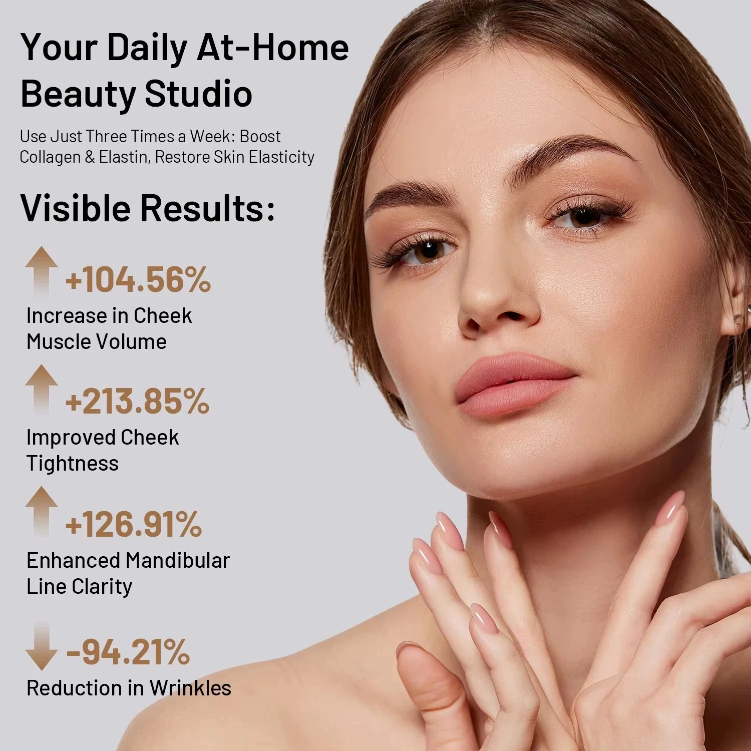 RF Facial Massager LED Light t - Galvanic Skin Sensor 评论和价格