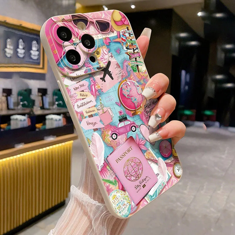 Travel Plane Printed Matte Ant - Apple Iphone 16 评论和价格