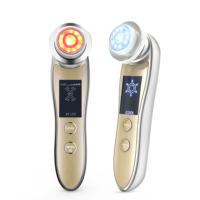 5 in 1 RF Facial Massager with - Galvanic Skin Sensor 评论和价格