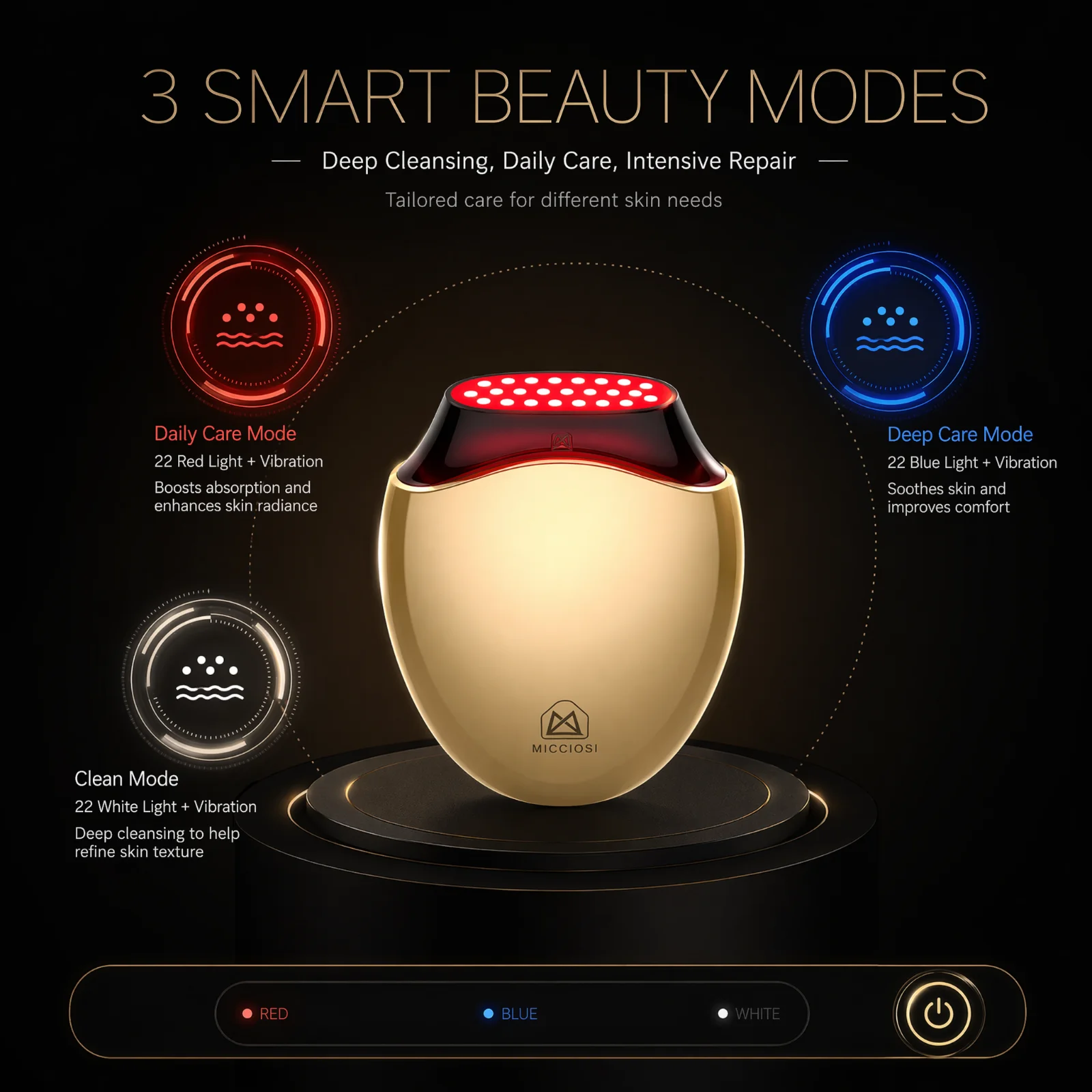 Collagen Beauty Device Facial  - Galvanic Skin Sensor 评论和价格