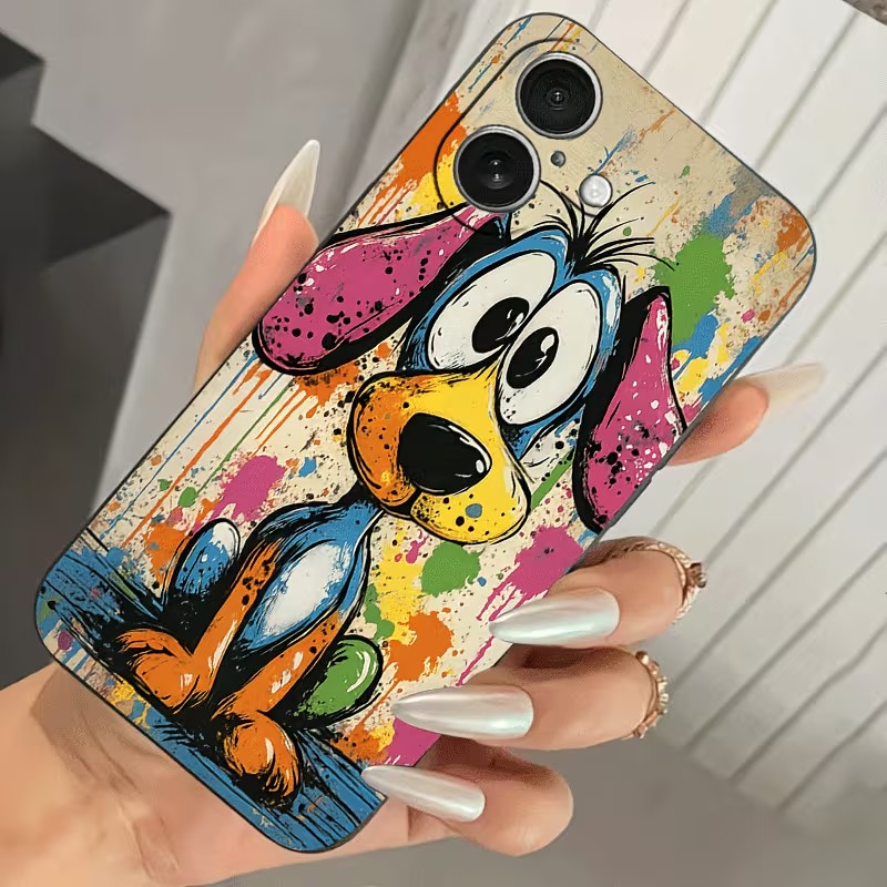 Graffiti Colored Puppy TPU Pho - Apple Iphone 16 评论和价格