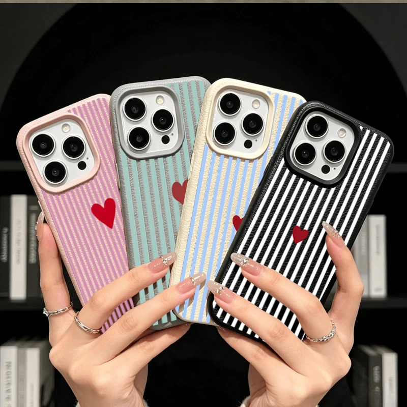 Colorful Striped Heart Case Fo - Realme Note 50 评论和价格