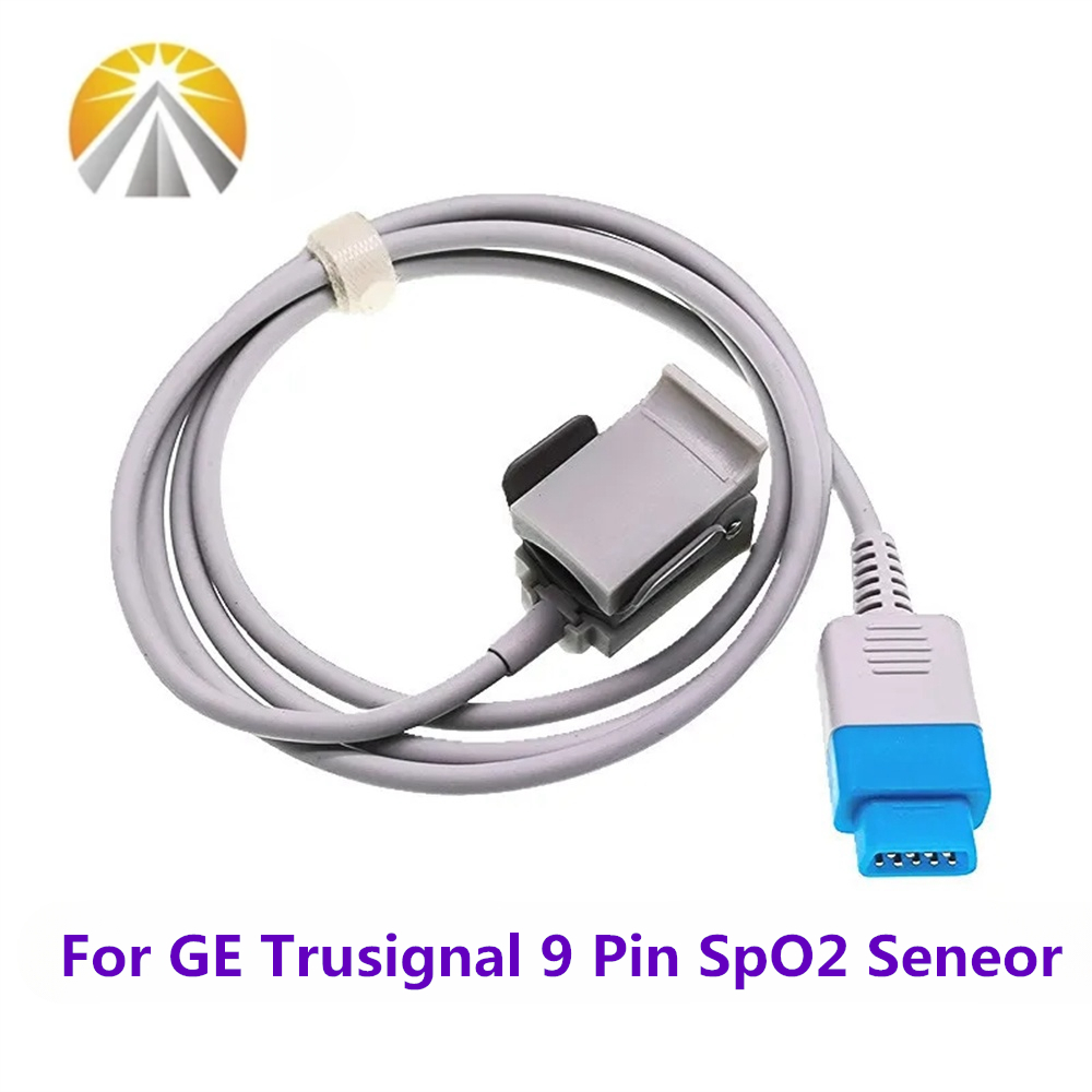 SPO2 Sensor 9 Pin For GE Datex - Breath Rate Monitor 评论和价格