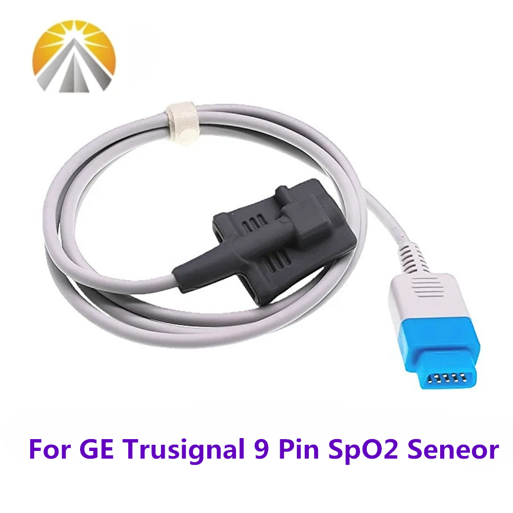 SPO2 Sensor 9 Pin For GE Datex - Breath Rate Monitor 评论和价格