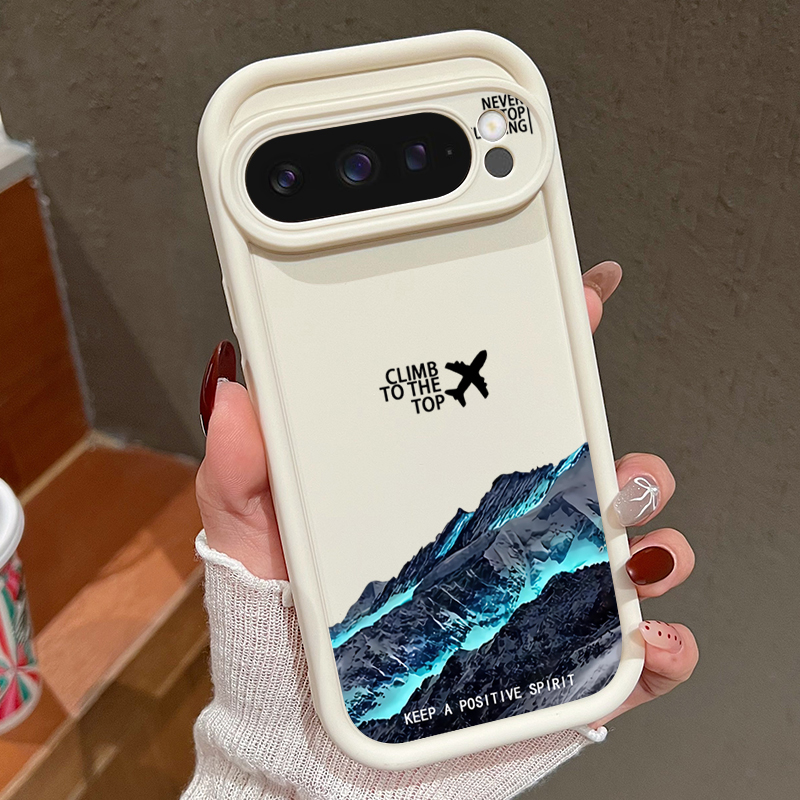 Airplane Snow Mountain Pattern - Google Pixel 8A 评论和价格