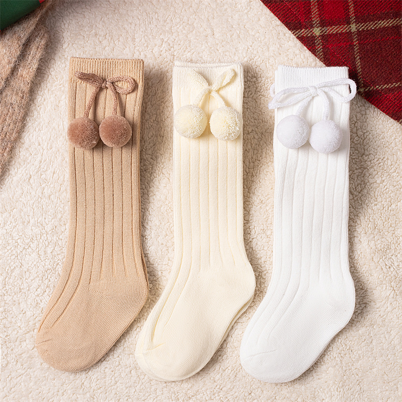 3Pairs/Lot Baby Ball Knee High - Baby Sock Oximeter 评论和价格