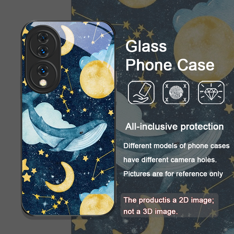 Cartoon Starry Sky Blue Whale  - Huawei Nova 12 评论和价格