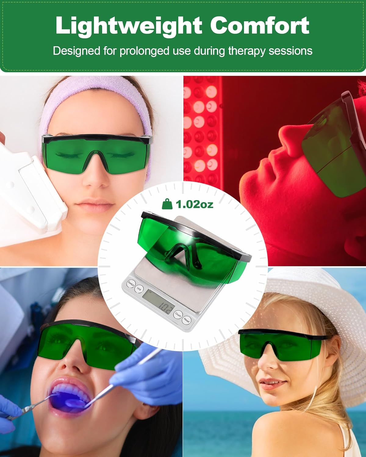 Red Light Therapy Glasses Eye  - Light Therapy Glasses 评论和价格