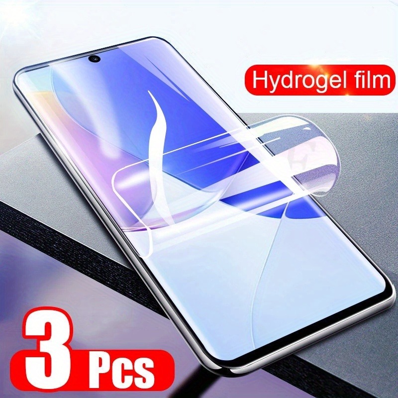 3Pcs Hydrogel Soft Film Mobile - Huawei Nova 12 评论和价格
