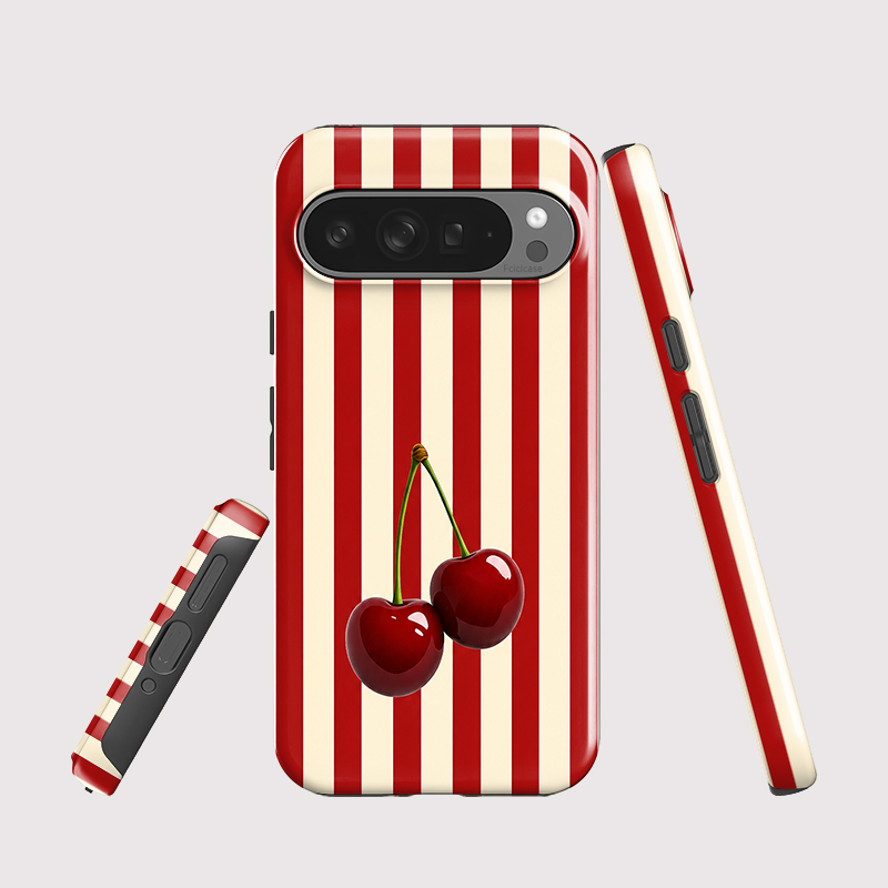 Fcicicase Cherry Stripe Patter - Google Pixel 8A 评论和价格