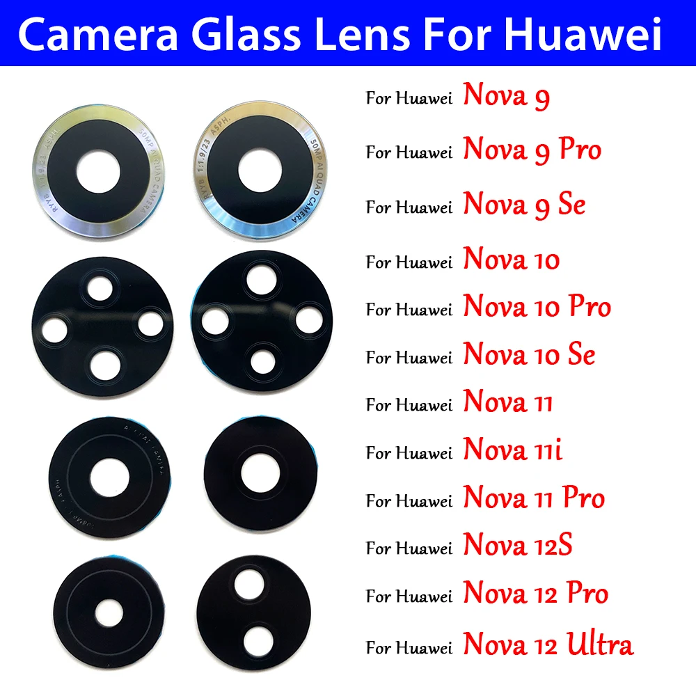 Back Rear Camera Glass Lens Co - Huawei Nova 12 评论和价格