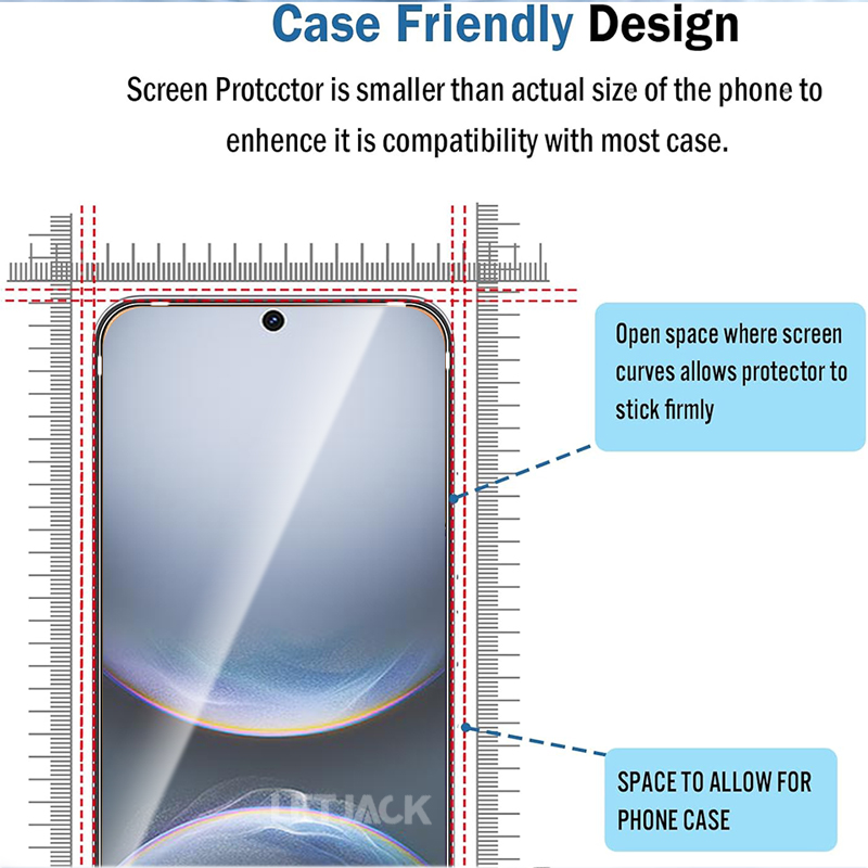 2-4Piece Protective Glass for  - Huawei Nova 12 评论和价格