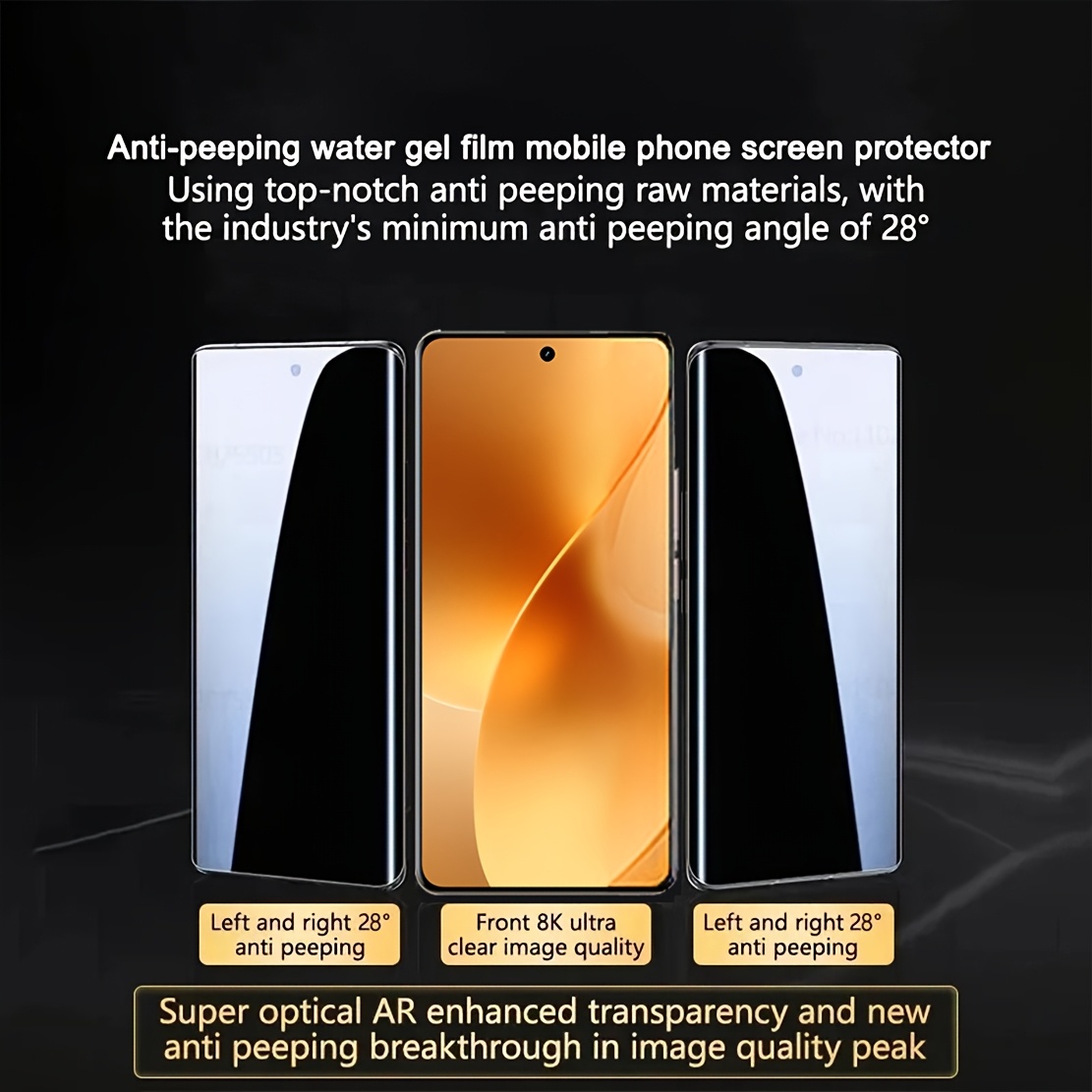 3Pcs Privacy Hydrogel Film For - Oppo Reno 12 评论和价格