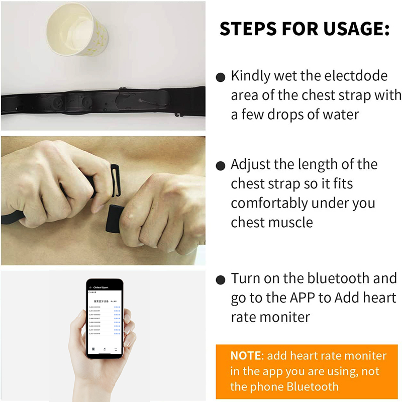 FITCENT 5.3Khz Heart Rate Moni - Breath Rate Monitor 评论和价格