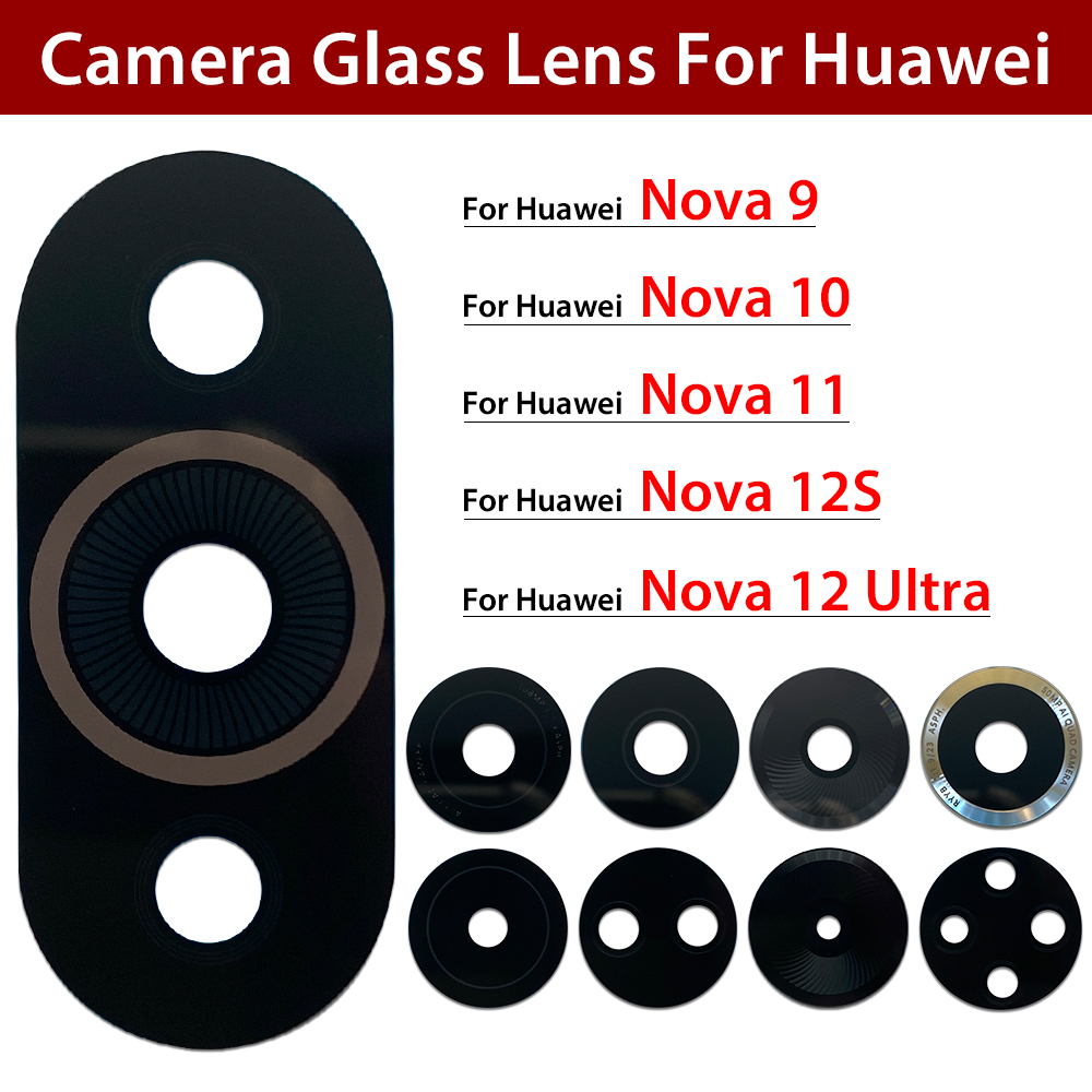 10 PCS Rear Back Camera Glass  - Huawei Nova 12 评论和价格