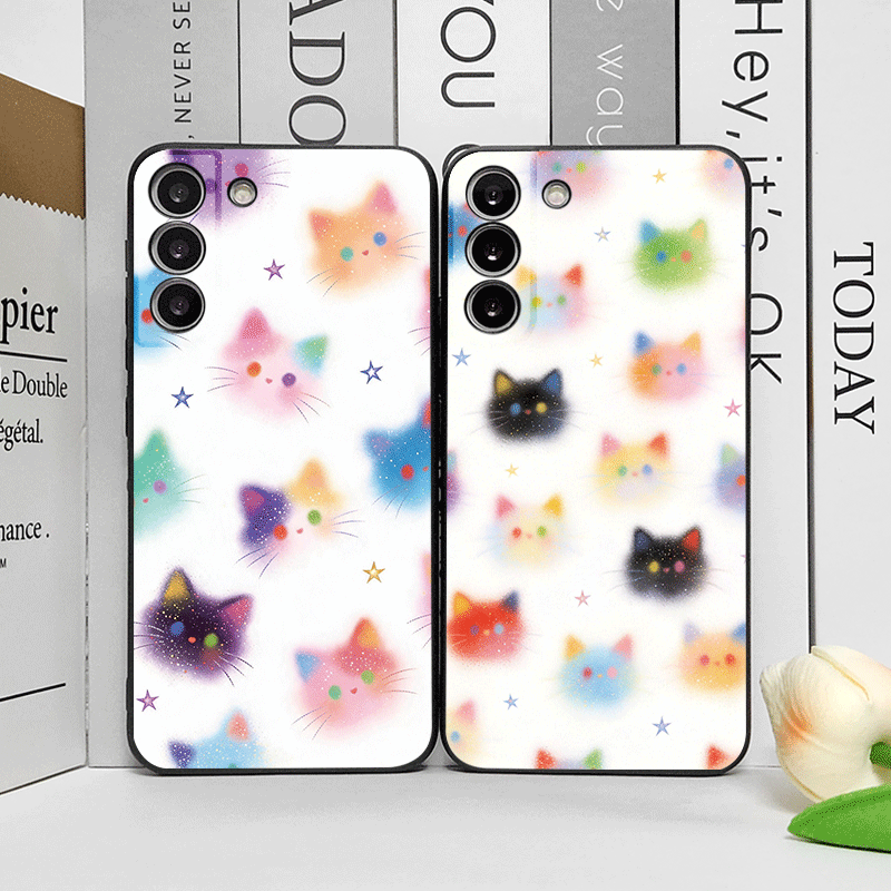Funny Graffiti Colorful Cat He - Huawei Nova 12 评论和价格
