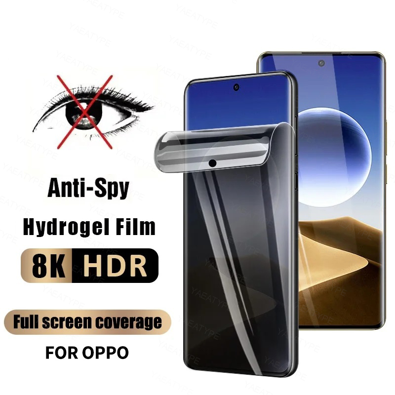 3Pcs Privacy Hydrogel Film For - Oppo Reno 12 评论和价格