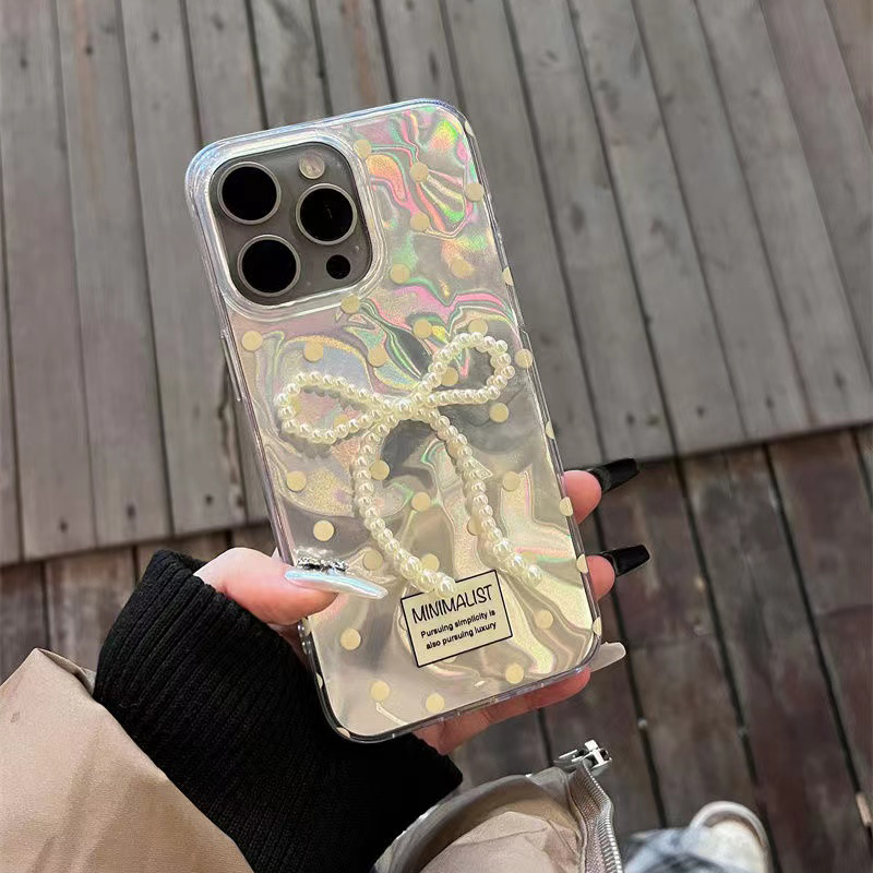Pearl Bowknot Case For Realme  - Realme Note 50 评论和价格